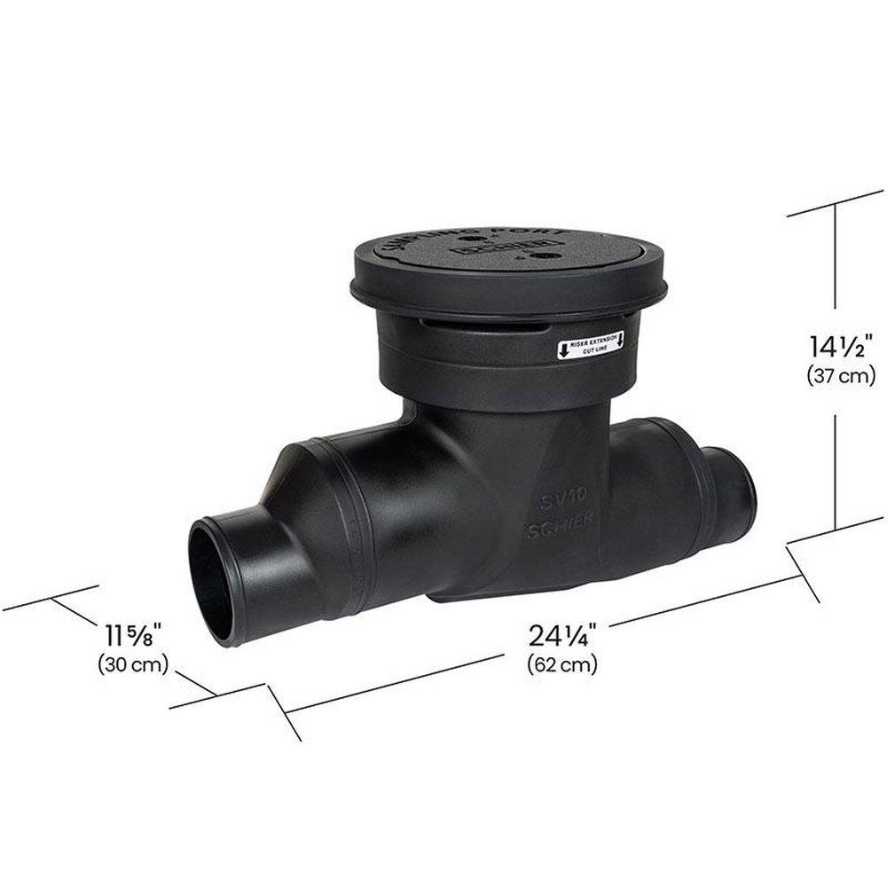 Schier Plain End Plastic Sampling Port 