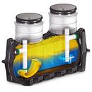 GB-250-B GREASE INTERCEPTOR 4 PLAIN/FEMALE INLET/OUTLET HIGHWAY RATED COMPOSITE COVER 