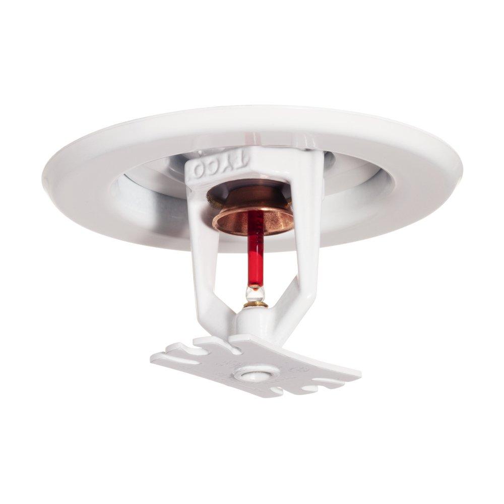 Tyco Pure White 3/4 in. 8K Pendent Sprinkler and Quick Response Sprinkler Head in Pure White 