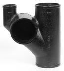 Black No Hub Cast Iron Closet Fitting 