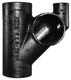 4 x 10 in. No Hub Cast Iron Closet Fitting