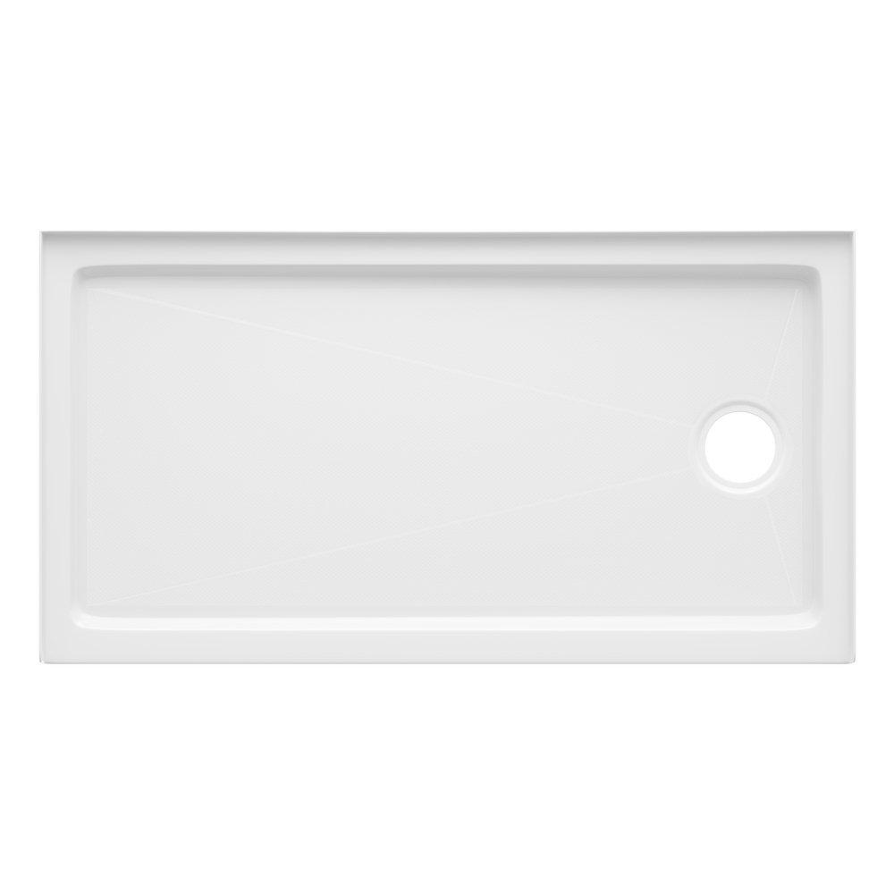 PROFLO&reg; White 47-7/8 x 31-7/8 in. Rectangle Shower Base 