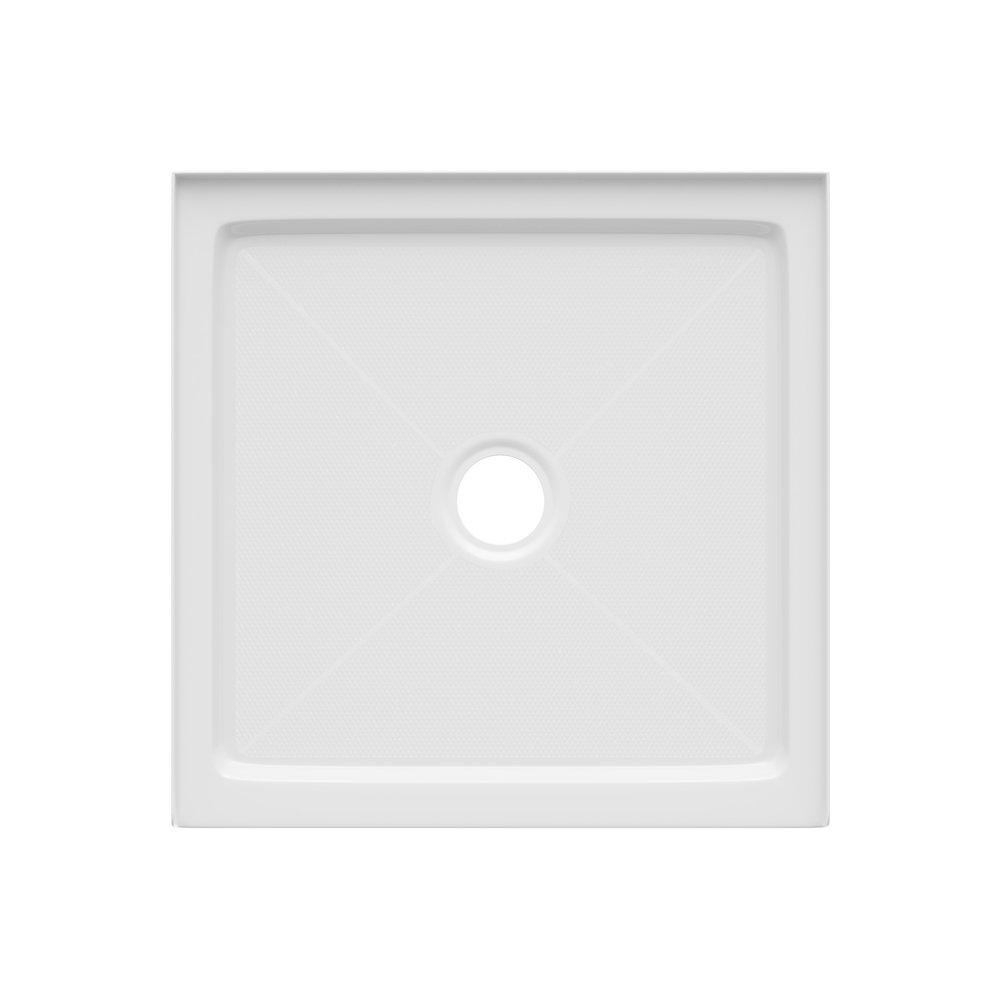 PROFLO&reg; White 36 x 36 in. Square Shower Base 