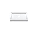 36 in. x 36 in. Shower Base with Center Drain in White