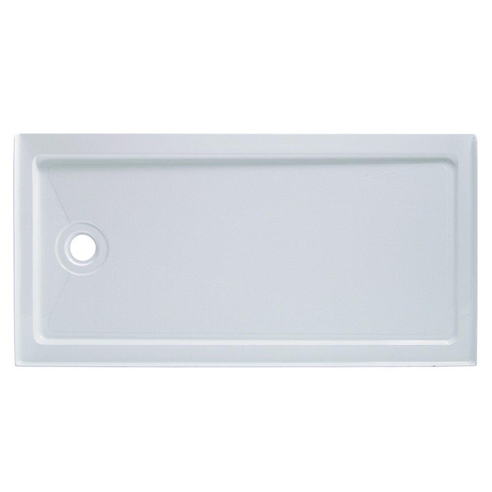 PROFLO&reg; White 60 x 30 in. Rectangle Shower Base 