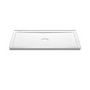 60 in. x 34 in. Shower Base with Center Drain in White