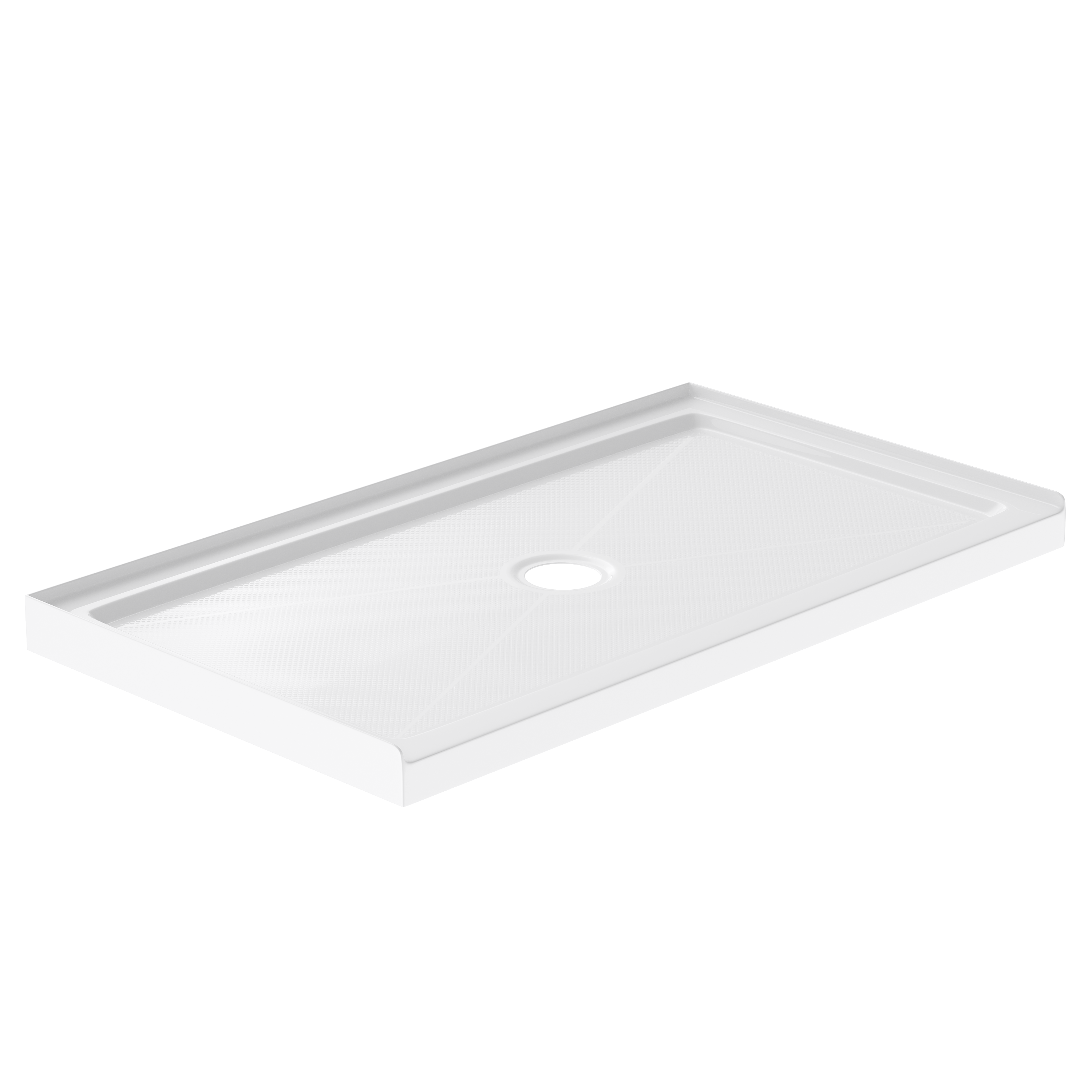 PROFLO&reg; White 48 x 34 in. Rectangle Shower Base 
