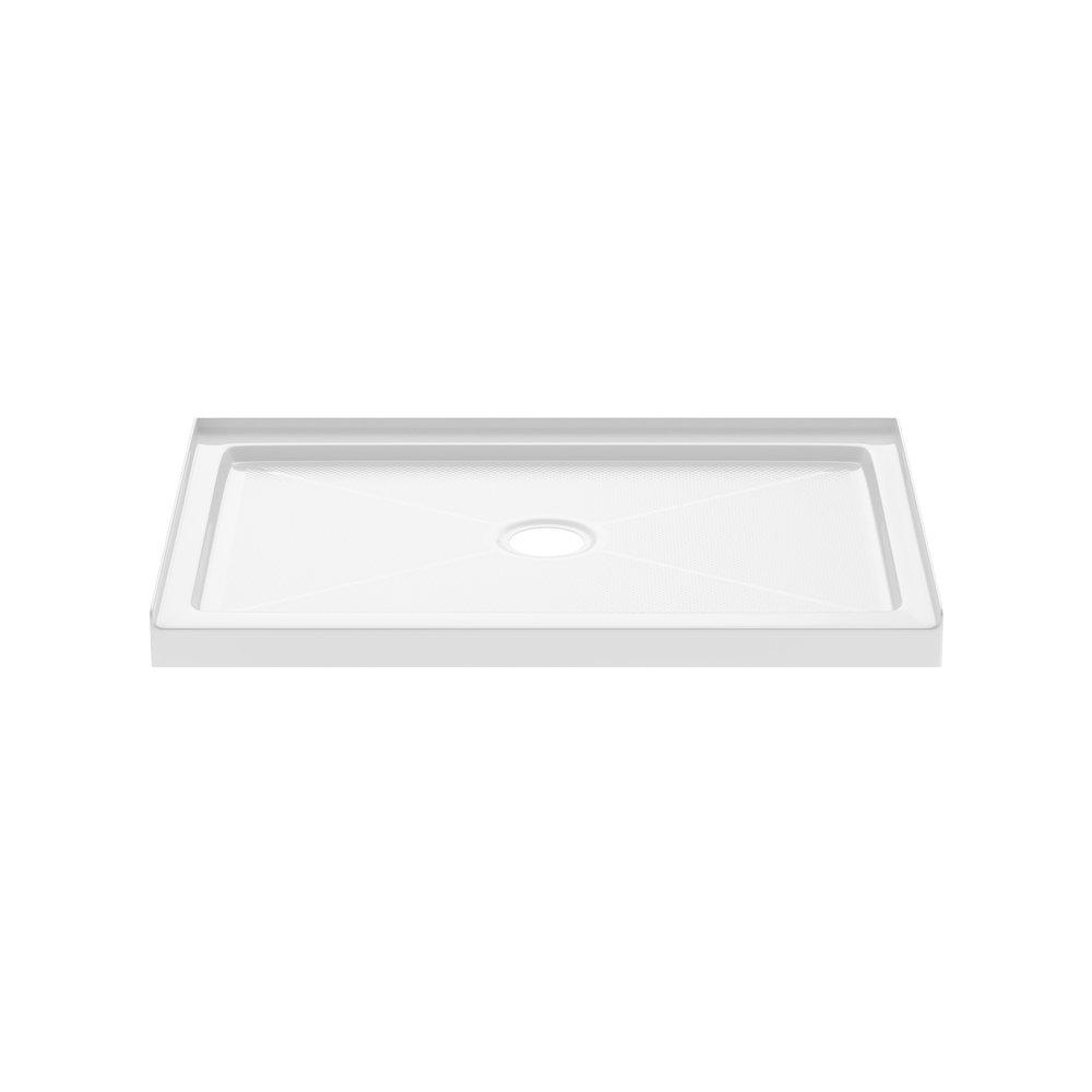 PROFLO&reg; White 48 x 34 in. Rectangle Shower Base 