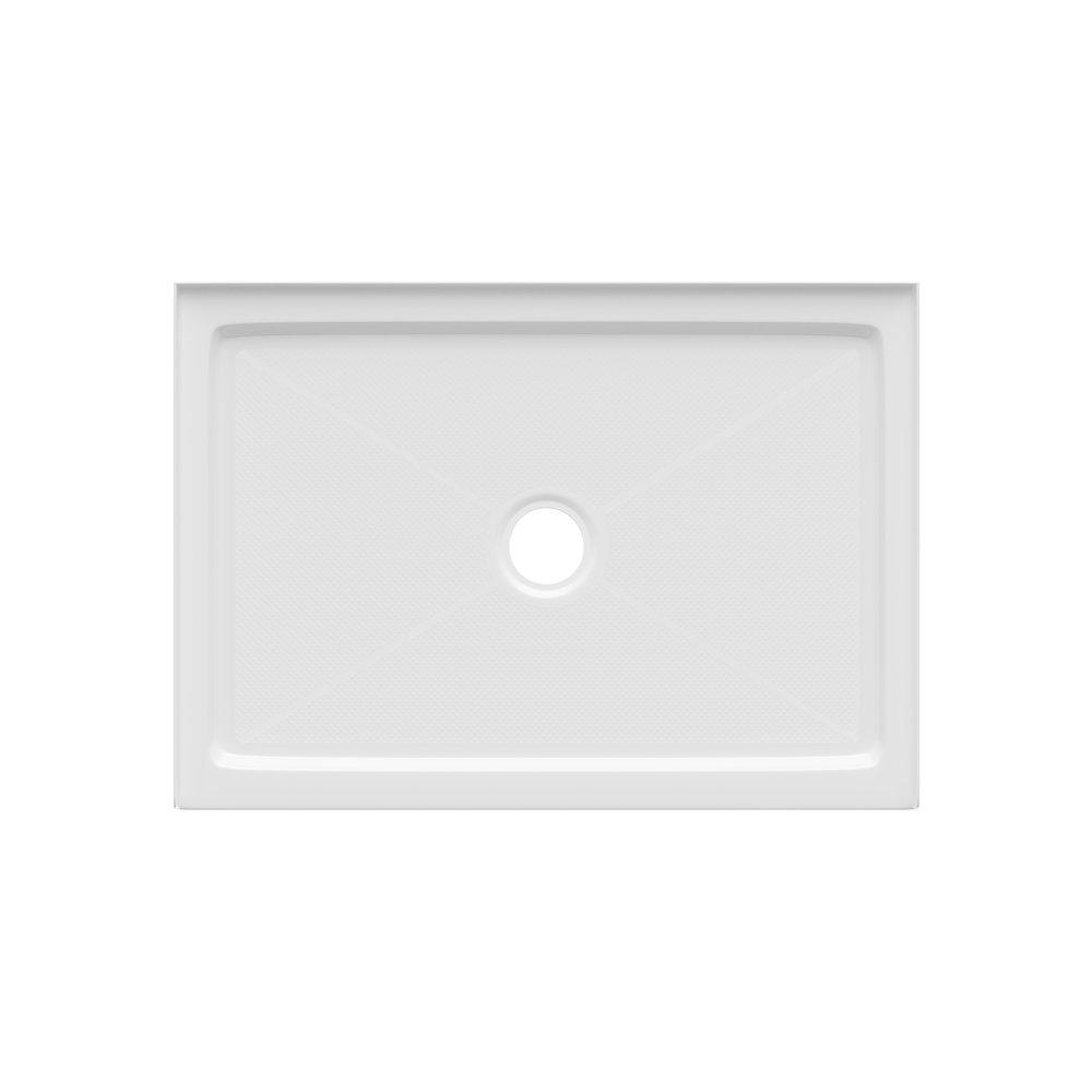 PROFLO&reg; White 48 x 34 in. Rectangle Shower Base 