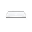 48 in. x 34 in. Shower Base with Center Drain in White