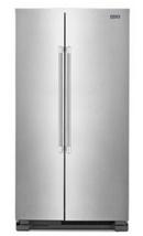 Maytag Fingerprint Resistant Stainless Steel 35-7/8 in. 15.32 cu. ft. Side-By-Side Refrigerator 