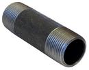 1 x 4 in. NPT Schedule 40 Right and Left Black Nipple