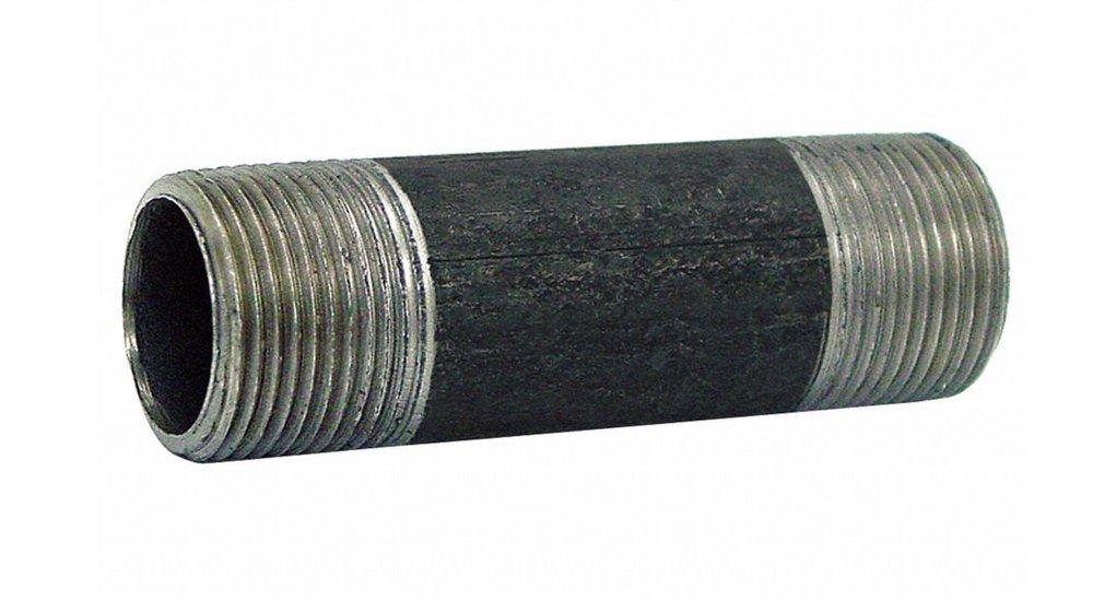 1/4 X 7 Black Extra Heavy SMLS A106 Nipple 
