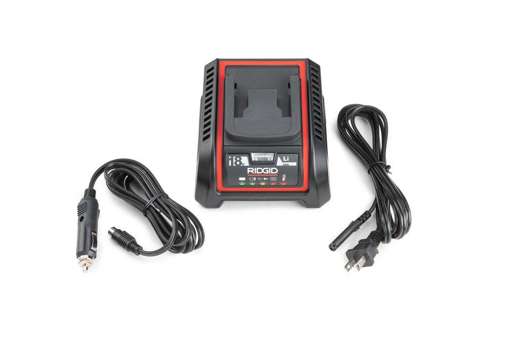 RIDGID Lithium-ion Battery Charger 