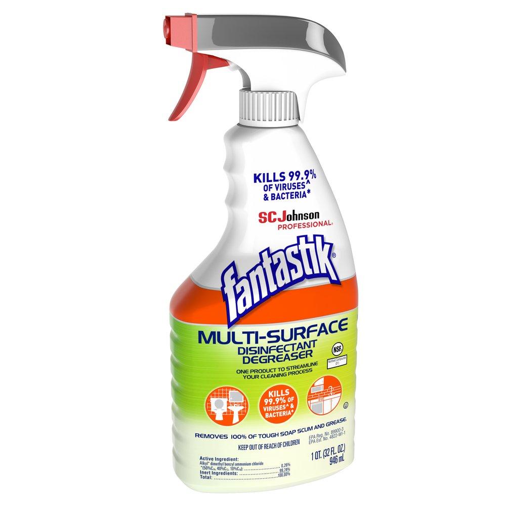 fantastik Clear Multi Surface Disinfectant (Case of 8) 