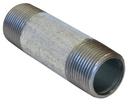 1 x 4 in. NPT Schedule 40 Standard Welded Galvanized Domestic Carbon Steel Right and Left Nipple