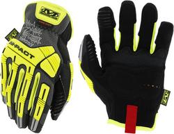 Size XL Synthetic Leather and TrekDry® Cut Resistant Gloves in Hi-Viz Yellow