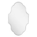 Signature Hardware Antique Silver 22-3/4 x 37-1/4 x 1 in. Irregular Decorative Vanity Mirror 