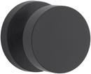 Contemporary Non-Turning Two-Sided Through-Door Dummy Door Knob Set with Round Rosette from the Reserve Collection