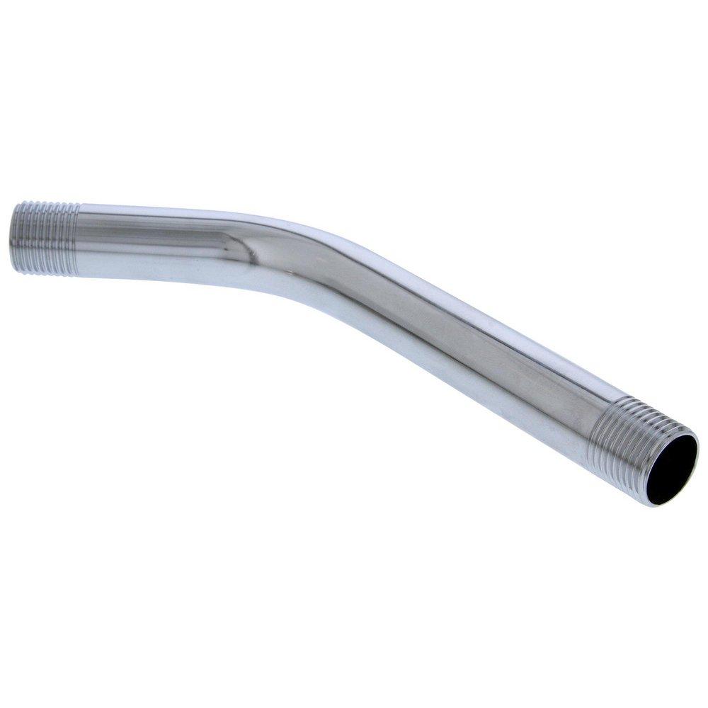 Jones Stephens Chrome Plated 1/2 x 8 in. Stainless Steel 60 Degree Shower Arm 