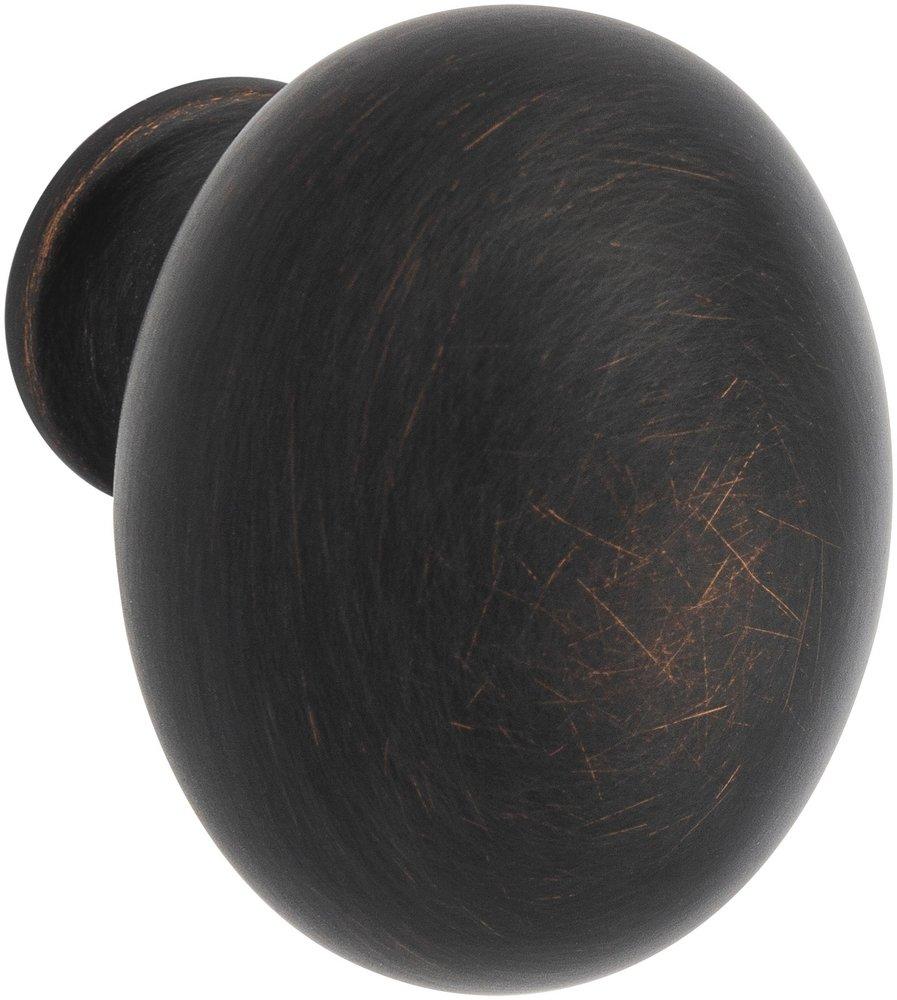 Estate 1-3/8 Inch Oval Cabinet Knob 