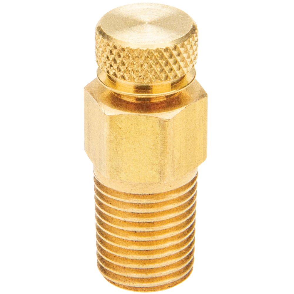 H.O. Trerice Brass 1/4 in. Residential Test Plug 