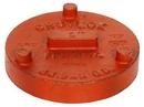 Gruvlok Grooved 1000 psi Black and Rust Inhibiting Painted Ductile Iron Cap 
