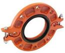 Gruvlok Orange Grooved x Flanged 300 psi Rust Inhibiting Painted Ductile Iron Coupling Adapter 