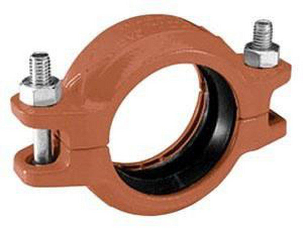 Gruvlok Grooved Ductile Iron Coupling with Enamel Gasket 