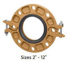 6 galv grv flg w/ e gskt 7012