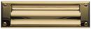 Magazine Sized Spring Tension Brass Letter Box Plate 
