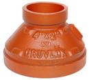 10 x 6 x 6 in. Grooved Schedule 40 Standard Domestic Rust Inhibiting Painted Ductile Iron Concentric Reducer