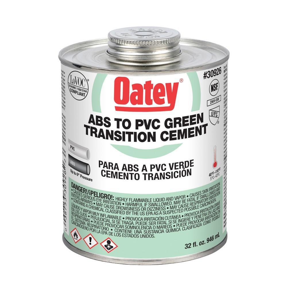 Oatey&reg; Green Plastic Green Pipe Cement 