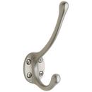 5-3/8 Inch Traditional Style Extended Double Wardrobe Hook 