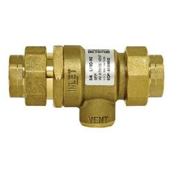 3/4 in. Forged Brass Union Dual Check Valve with Intermediate Atmospheric Vent