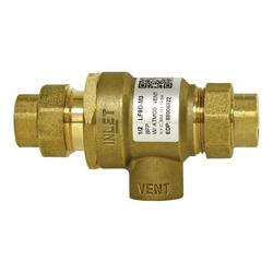 1/2 in. Forged Brass Union Dual Check Valve with Intermediate Atmospheric Vent