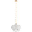 14-1/2 x 15-1/2 in. 40W 3-Light Modern Chandelier in Gild