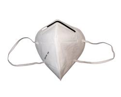 Cotton and Non-Woven Fabric KN95 Mask in White (Pack of 10)