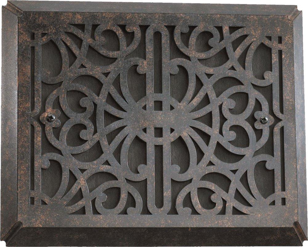 7" x 8.5" Traditional Flush Mount Door Chime Grill Cover 