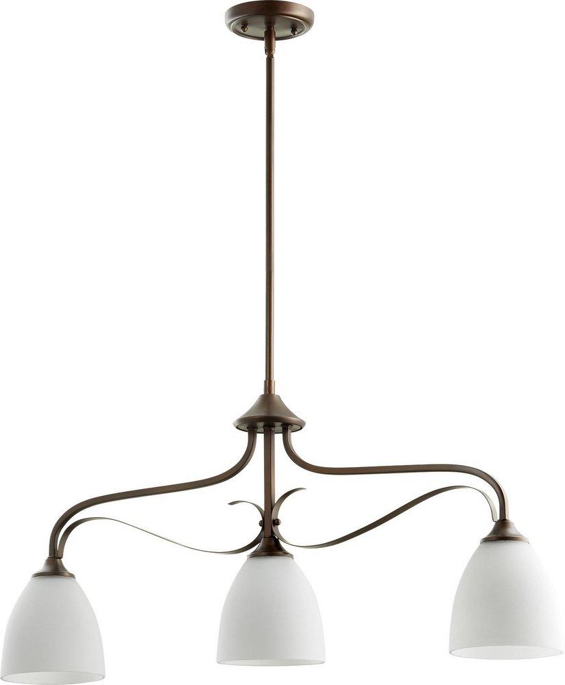Jardin 3 Light 33" Wide Linear Chandelier 