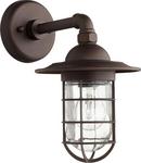 Bowery Single Light 12-1/4" Tall Outdoor Wall Sconce 