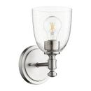 Quorum International Satin Nickel 100W 1-Light 9 in. Wall Sconce 