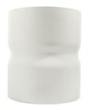 White PVC Schedule 40 Coupling 
