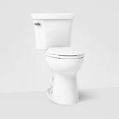 Silo image of white KOHLER Highline® toilet.