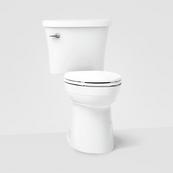 Silo image of white KOHLER Kingston™ Comfort Height® toilet. 