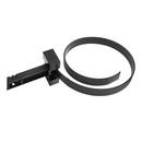 1 - 6 in. Universal Plastic DWV Pipe Hanger in Black 