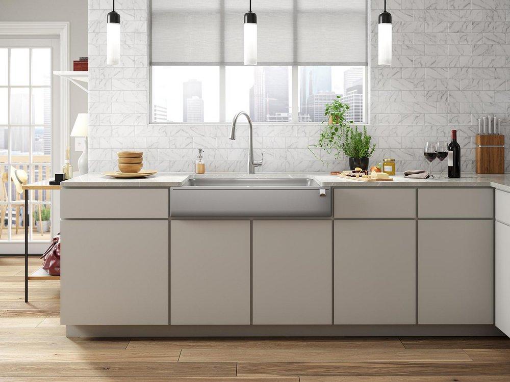 KOHLER Polished Chrome Single Function Showerhead 