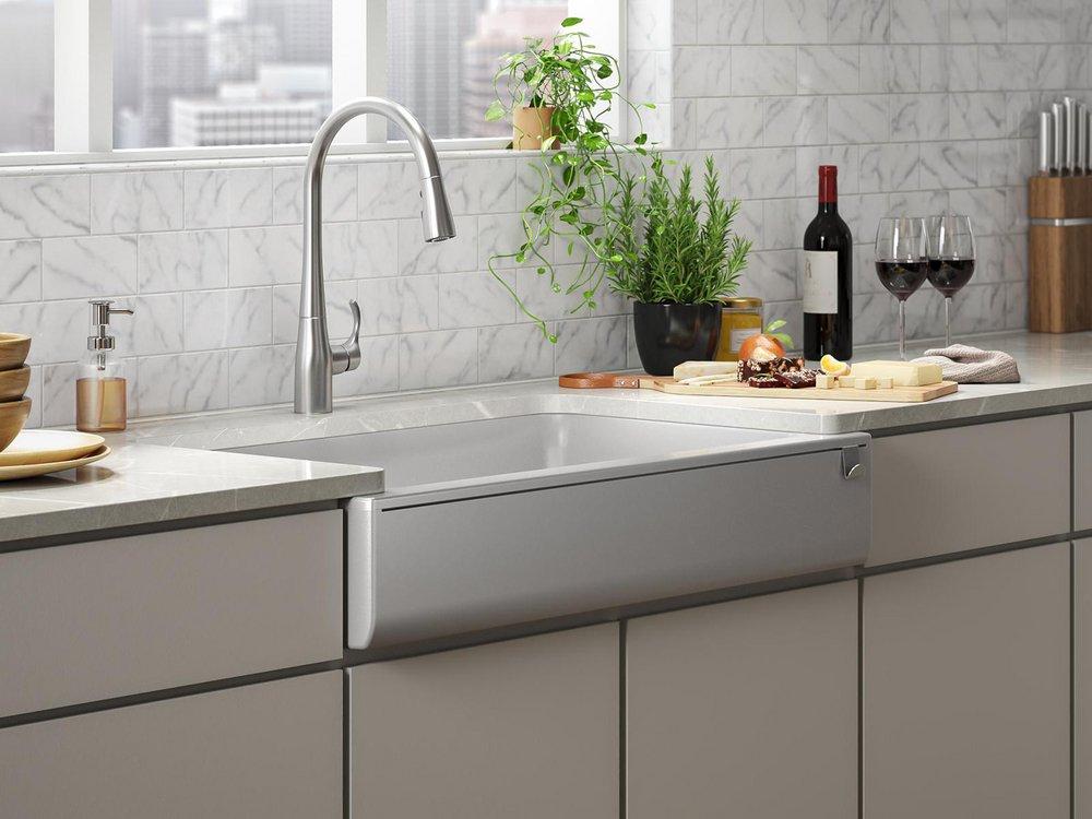 KOHLER Polished Chrome Single Function Showerhead 