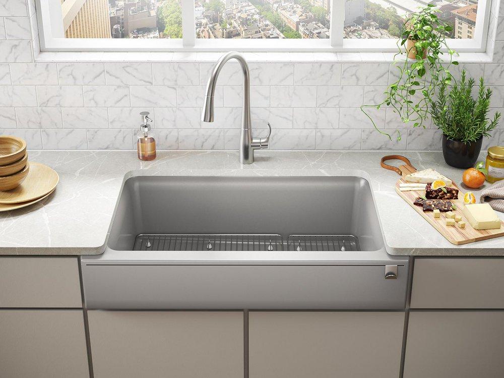 KOHLER Polished Chrome Single Function Showerhead 