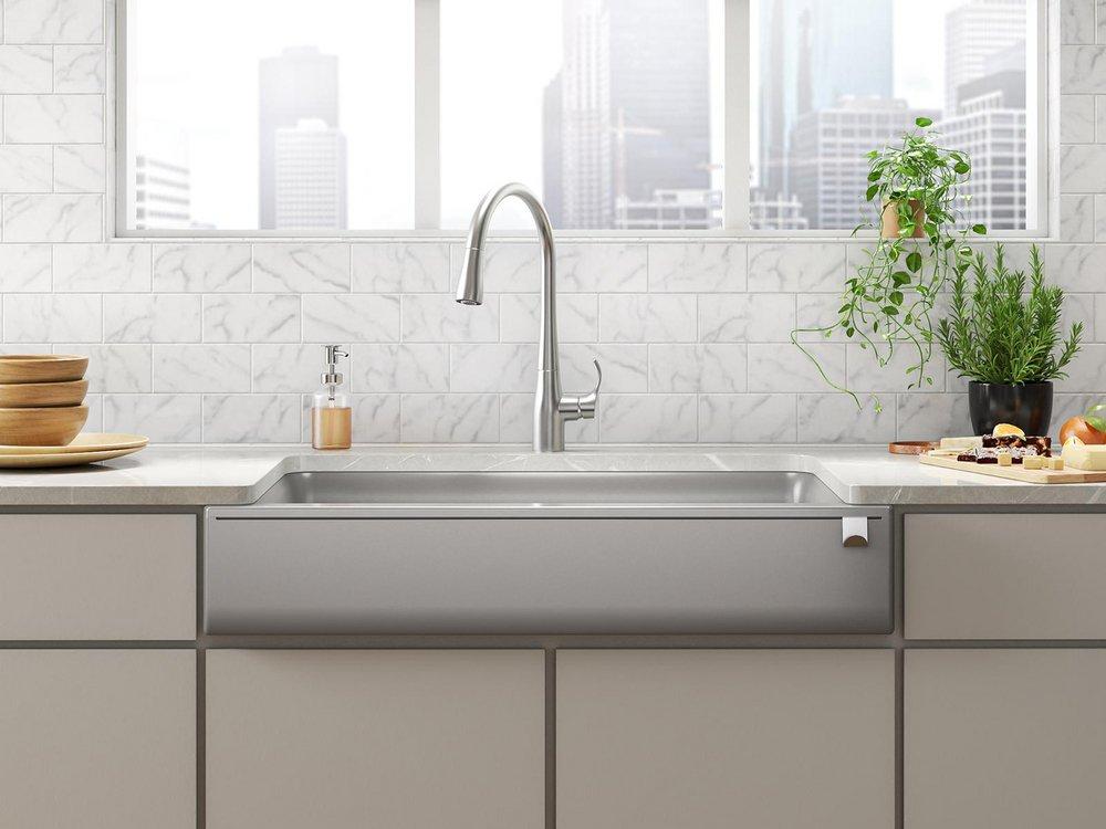 KOHLER Polished Chrome Single Function Katalyst&reg; Showerhead 